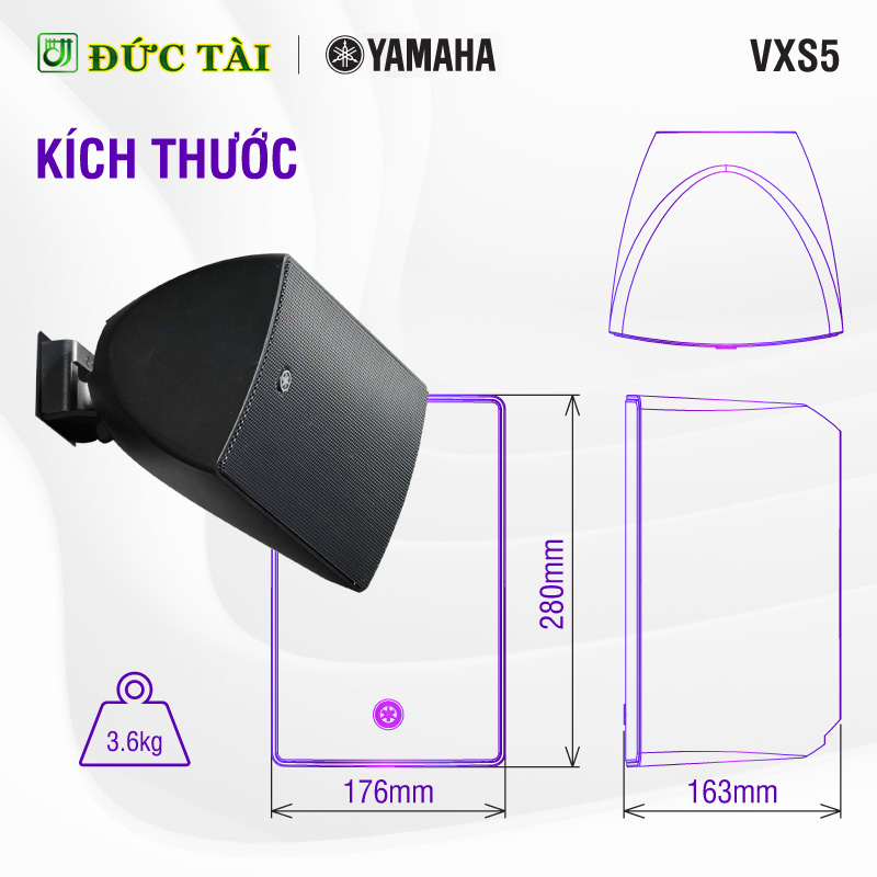 loa-yamaha-vxs-5-kich-thuoc