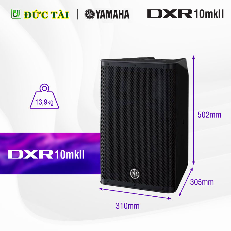 loa-yamaha-dxr10mkii-kich-thuoc